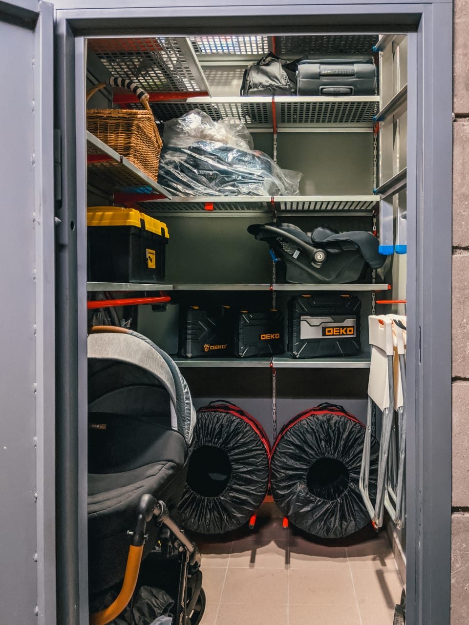 Обустройство кладовых