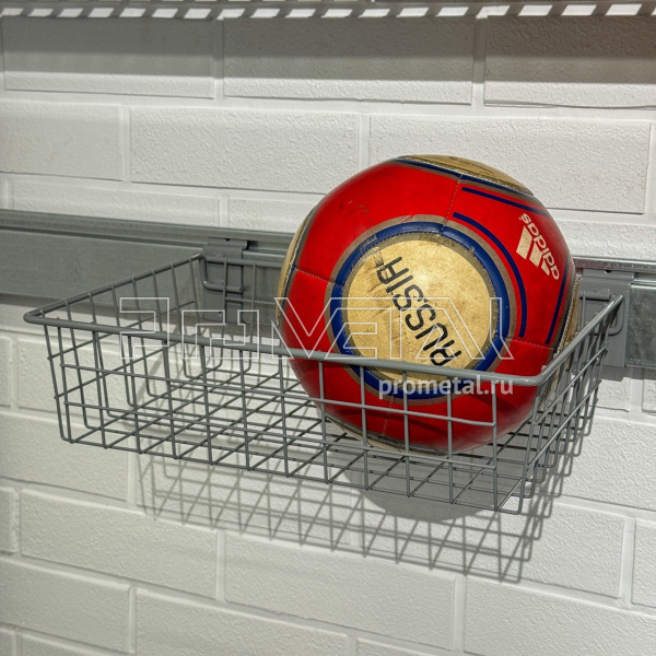 корзина металлическая лёгкая широкая 38.5x26x10 GL31c