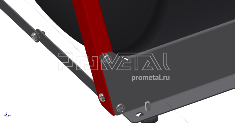 Стойка для колёс 2х4 на ножках с полкой