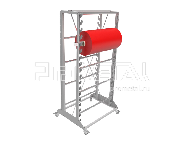 Стенд "10 рулонов" диам. до 30см двусторонний