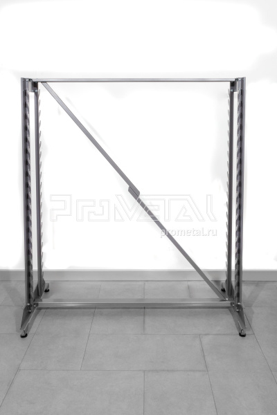 Стенд "14 рулонов" диам. до 23см усиленный двусторонний на ножках