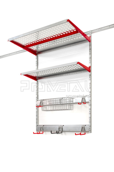 Комплект Полки + Рейлинги