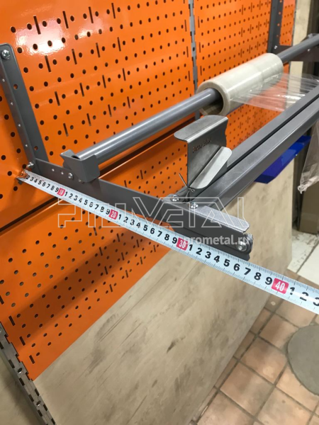 Держатель для рулонов диам. до 26см настенный с Резаком