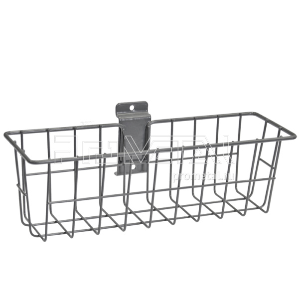 Корзина металл узкая 30х11х9 K2