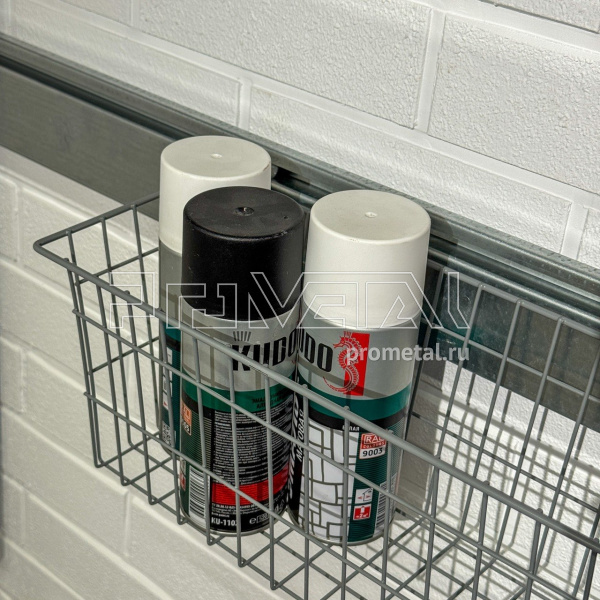 корзина металлическая лёгкая средняя 40.5x15.5x16 GL34c