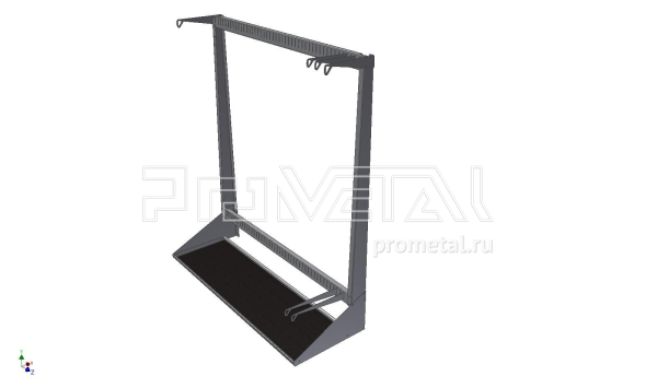 Стойка-накопитель для лыж, сноубордов