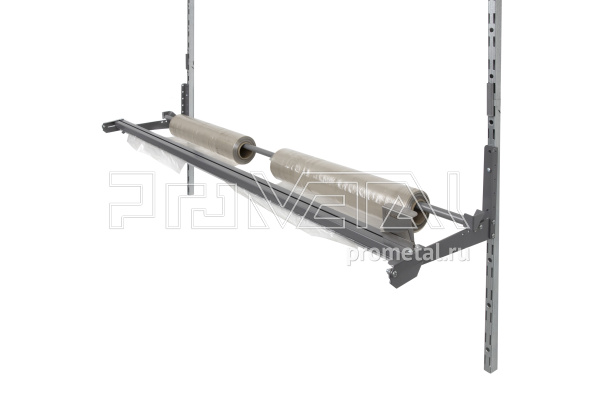 Держатель для рулонов диам. до 26см настенный с Резаком