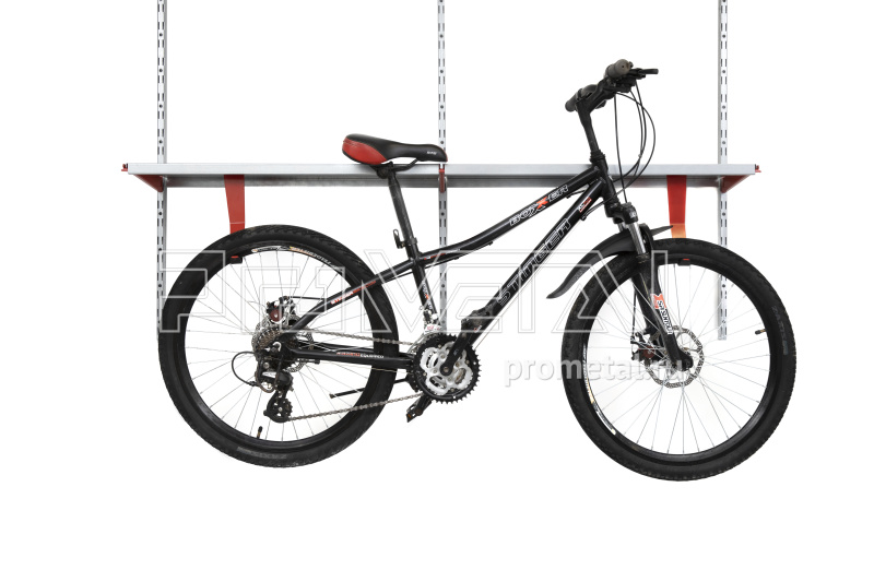 Крюк для велосипеда за полку