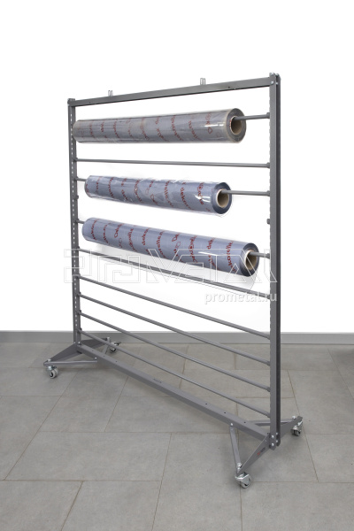 Стенд "10 рулонов" Однорядный