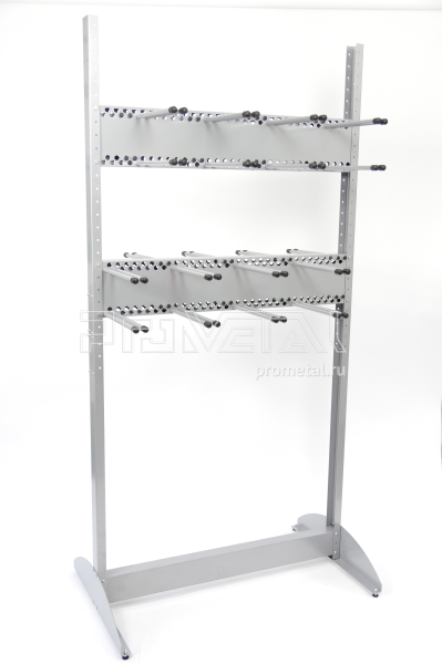 Стойка для лыж, сноубордов навесом Высокая