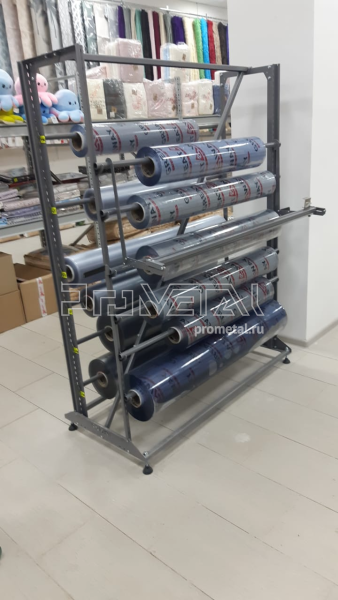 Стенд "12 рулонов" диам. до 36см усиленный двусторонний