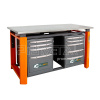 Верстак Тулбокс тумба4, тумба5 (1500 оцинковка опоры Оранж)