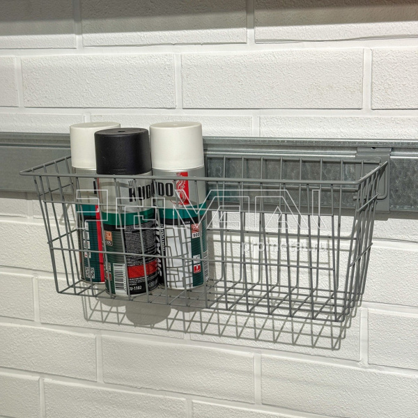 корзина металлическая лёгкая средняя 40.5x15.5x16 GL34c