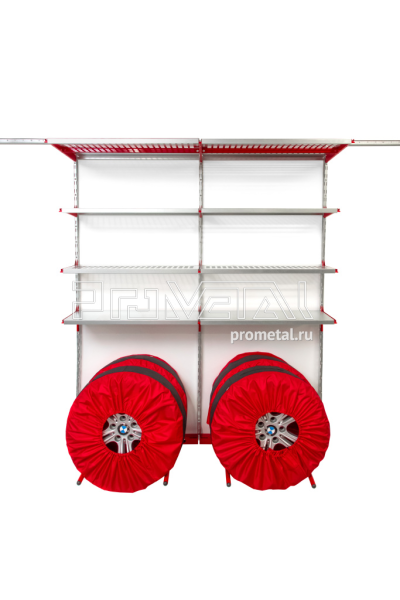 Комплект Полки + хранение колёс