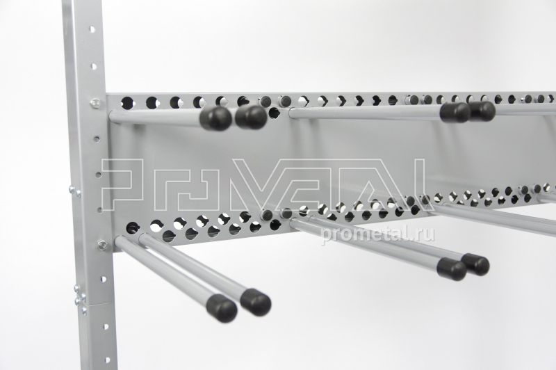 Стойка для лыж, сноубордов навесом Высокая