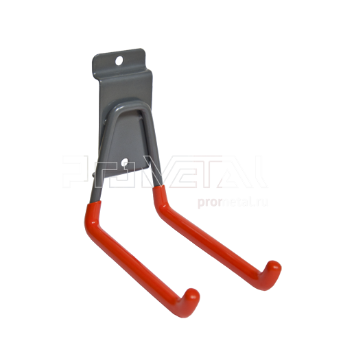 Крюк двойной L-образный 110мм GL04