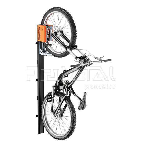 Кронштейн с автоподъёмом для велосипеда на стену EasyLift