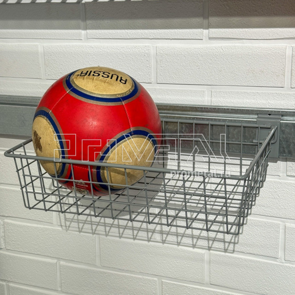 корзина металлическая лёгкая широкая 38.5x26x10 GL31c