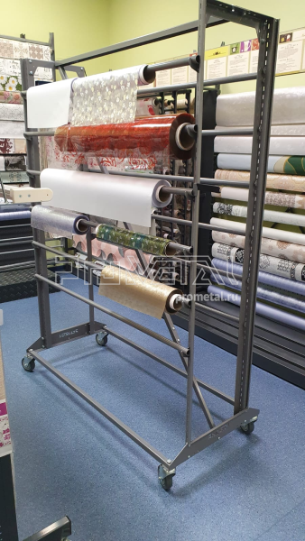 Стенд "12 рулонов" диам. до 36см усиленный двусторонний