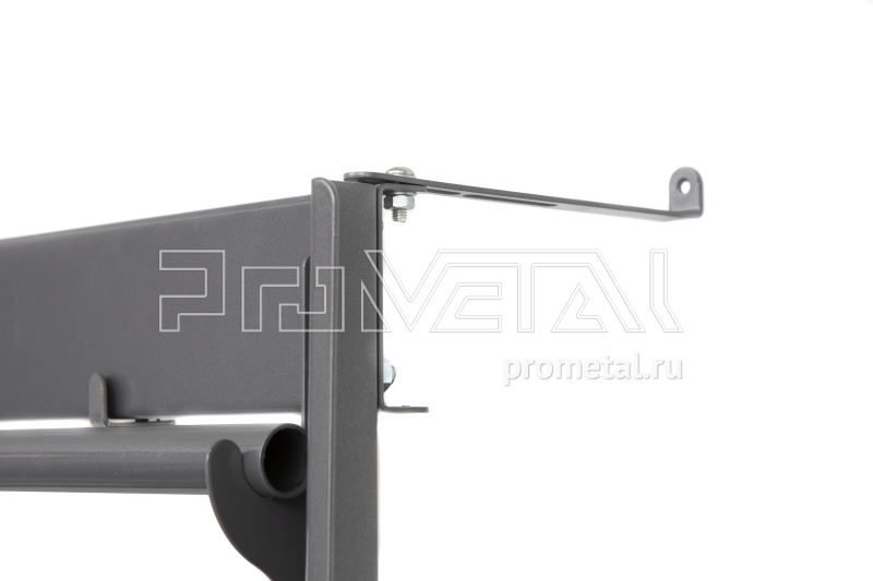 Стенд "14 рулонов" Высокий на ножках, трубы 18мм