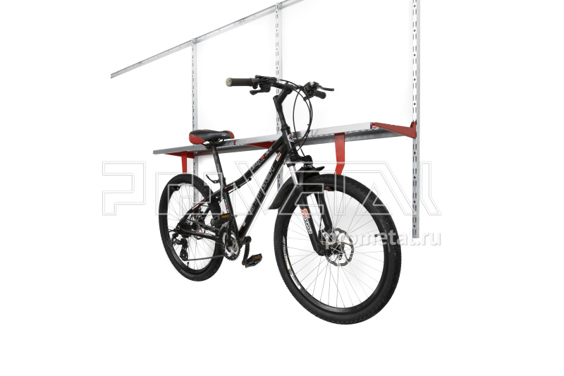 Крюк для велосипеда за полку