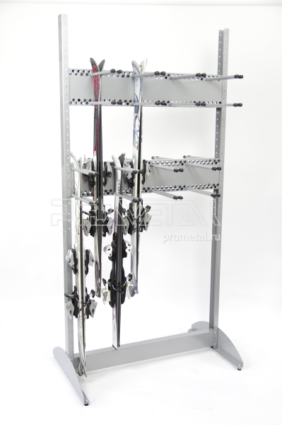 Стойка для лыж, сноубордов навесом Высокая