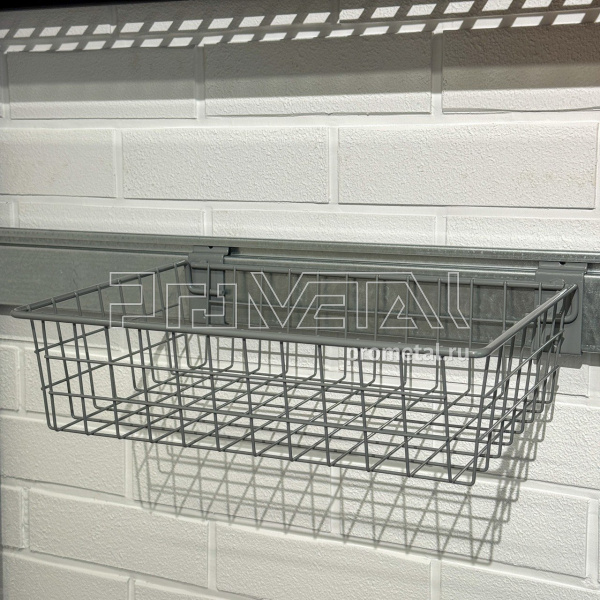 корзина металлическая лёгкая широкая 38.5x26x10 GL31c
