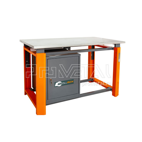 Верстак Туллбокс с одной тумбой