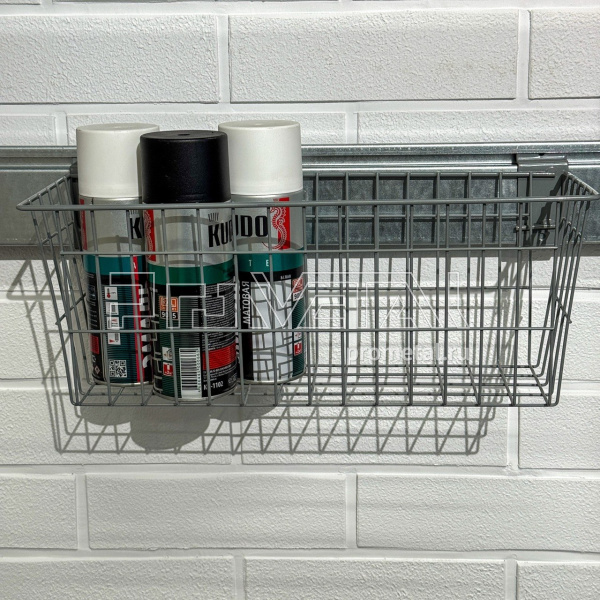 корзина металлическая лёгкая средняя 40.5x15.5x16 GL34c