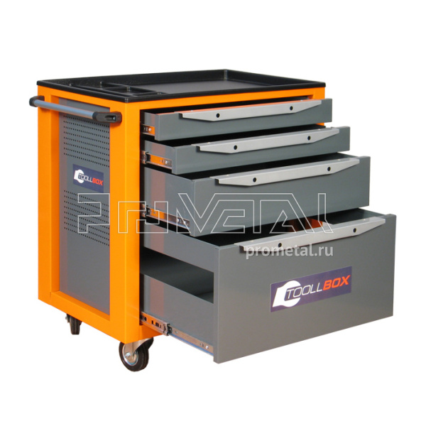 Тележка инструментальная Тулбокс (4 ящика)