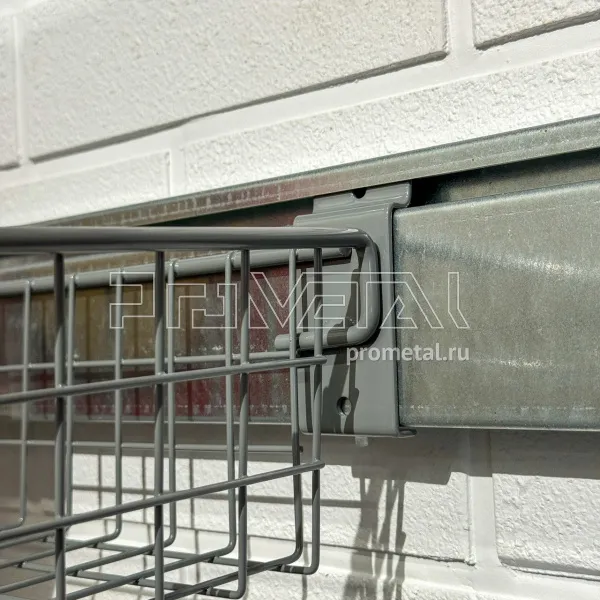 корзина металлическая лёгкая широкая 38.5x26x10 GL31c