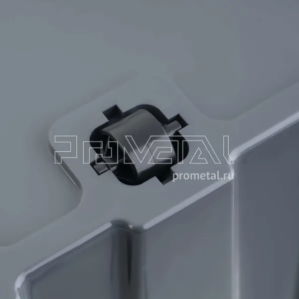 Контейнер особопрочный 50 л на колёсиках с крышкой, антрацит, Rox Box PRO