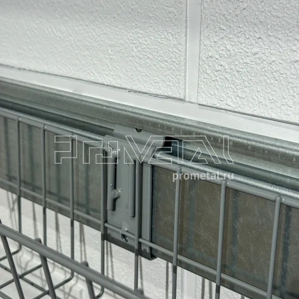 корзина металлическая лёгкая узкая 31x10x10.5 GL32c