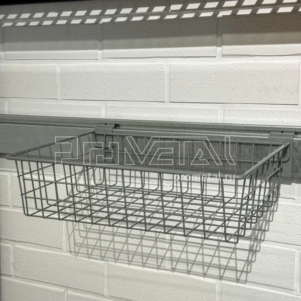 корзина металлическая лёгкая широкая 38.5x26x10 GL31c