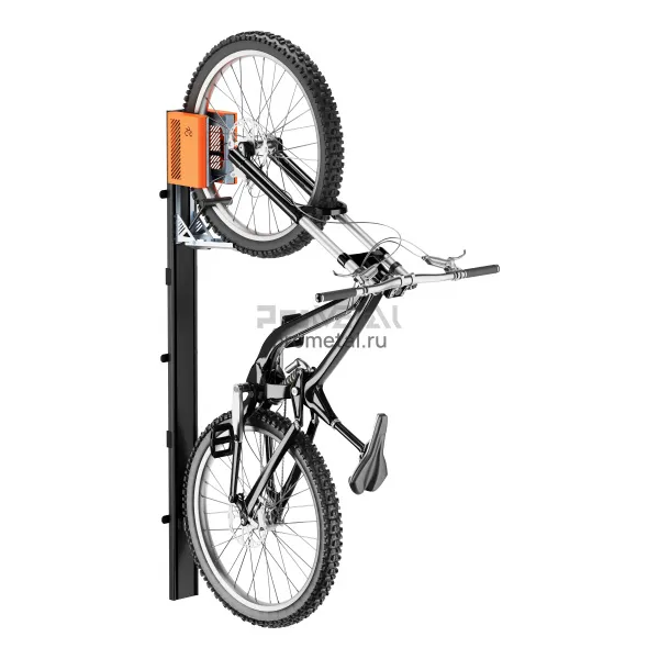 Кронштейн с автоподъёмом для велосипеда на стену EasyLift